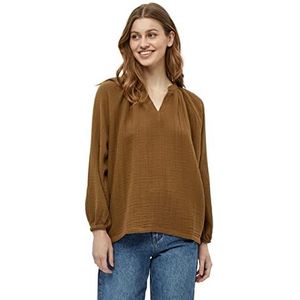 Peppercorn Dames Eve Blouse, Ermine Bruin, XS