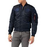 Alpha Industries MA-1 VF NASA bomberjack voor heren All Rep.Blue