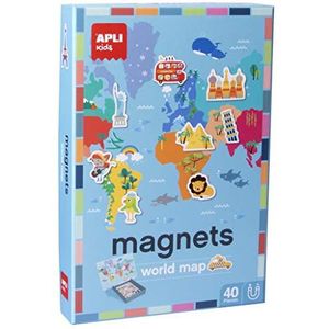 Apli Kids Wereldkaart Magneetspel