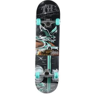 Tony Hawk Skateboard, 78,7 cm, Signature Series 3 Skateboard met Pro Trucks, Full Grip Tape, 9-laags esdoorn deck, ideaal voor alle ervaringsniveaus