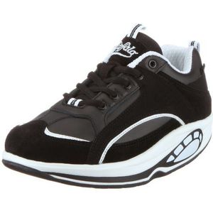 Buffalo 110348 7000-145, fitnessschoenen voor dames, Zwart 38, 36 EU