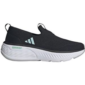 adidas Cloudfoam Go Loungerschoenen voor dames, Core Zwart Semi Flash Aqua Wolk Wit, 44 EU