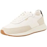 Hugo - Suède Veterschoenen - Beige - Heren - Boss Logo