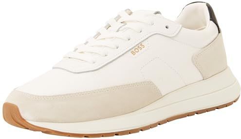 Hugo - Suède Veterschoenen - Beige - Heren - Boss Logo