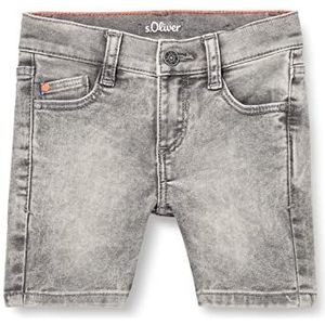 s.Oliver Junior Boy's Jeans Bermuda, grijs, 122, grijs, 122 cm