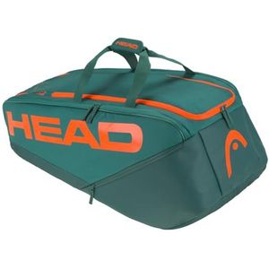 HEAD Pro Racquet Bag tennistas, cyaan/oranje, XL