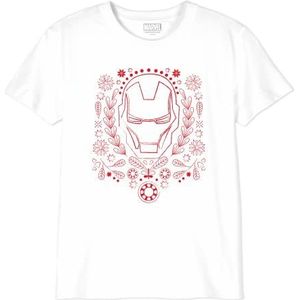 Marvel T-shirt voor jongens, Wit, 12 Jaren