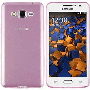 mumbi UltraSlim Case voor Samsung Galaxy Grand Prime Cases transparant roze (Ultra Slim - 0,55 mm)