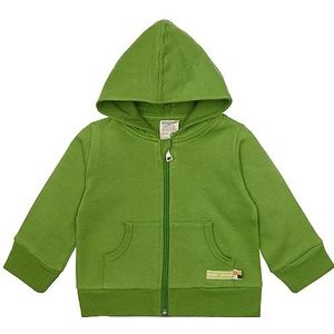 loud + proud Unisex baby sweatjack, GOTS-gecertificeerd jack, Grass, 86/92, gras, 86/92 cm