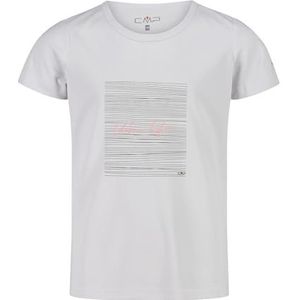 CMP - Ademend Outdoor T-shirt - Wit Orchidee - Voor Meisjes