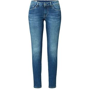 Pepe Jeans Dames Skinny Jeans Denim, Z63 Blauw, W29