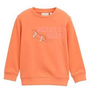 TOM TAILOR jongens sweatshirt, 37178 - Vibrant Coral, 92-98