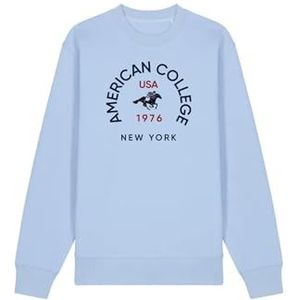 AMERICAN COLLEGE USA JOGGING SET HEREN HEMEL BLAUW MAAT S DECONTRACT, Blauw, S