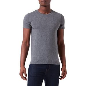 LTB Jeans Heren Milenium T-shirt, donkergrijs gemêleerd 218, XXL