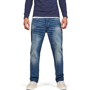 G-Star Raw Jeans heren 3301 Relaxed Straight Jeans , Blauw , 26W / 30L