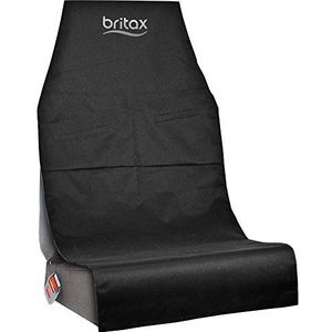 BRITAX RÖMER Autostoelbeschermer, bedekt het autostoeltje volledig en beschermt tegen vlekken, Black