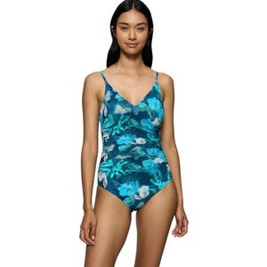 Summer Fleur OP 01 Turquoise - Dark Combination, Turquoise - Dark Combination, 44