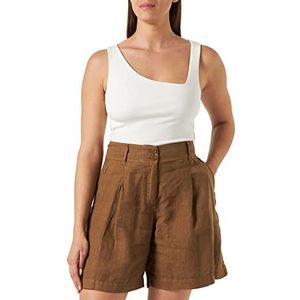 BOSS vrouwen Broek plat C_taweta, Open Beige280, 32