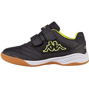 Kappa Kickoff sneaker uniseks-kind,Groen Zwart Yellow 3011,35 EU