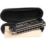 Master Edition Blues Harmonica in Bb (incl. soft case and cleaning cloth)