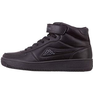 Kappa Unisex Bash Mid Sneakers, zwart, 40 EU