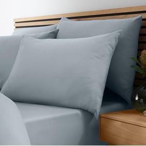 Catherine Lansfield So Soft Strijkvrij Enkel Hoeslaken Slate Grey