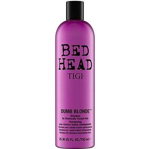 Bed Head by Tigi Dumb Blonde Shampoo voor beschadigd blond haar, 750 ml