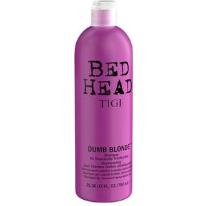 Bed Head by Tigi Dumb Blonde Shampoo voor beschadigd blond haar, 750 ml