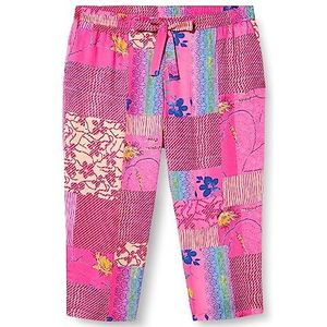 Samoon Lotta damesbroek, licht magenta patroon, 56, Light Magenta patroon, 56 NL