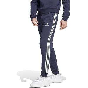 adidas Herenbroek Essentials Fleece 3-Stripes Tapered Cuff Joggers