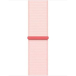 Apple Watch Band - Geweven sportbandje - 41 mm - Lichtroze - One Size