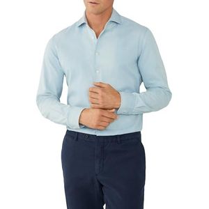 Hackett London Heren Amr Pitlane Overhemd, Blauw (Hemelsblauw), 3XL, Blauw (Sky Blue), 3XL