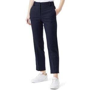 Tommy Hilfiger Dames Broek Slim Fit Chino, Blauw (Woestijnhemel), 68