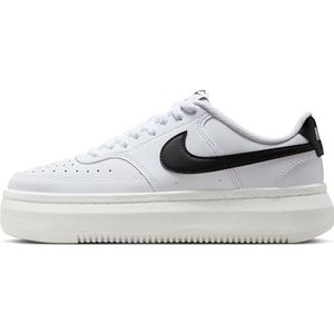 NIKE Court Vision Alta, damessneakers, 37,5 EU, White Black Sail, 37.5 EU