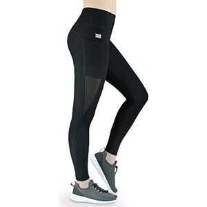 Formbelt® Hardloopbroek voor dames met riem, hardloopriem, leggings, yoga, sport, fitness, lang, bedrukt