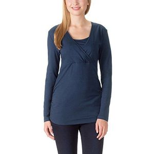 Bellybutton Maternity dames shirt met lange mouwen TIMEA - borstvoedingsshirt 1/1 arm, effen