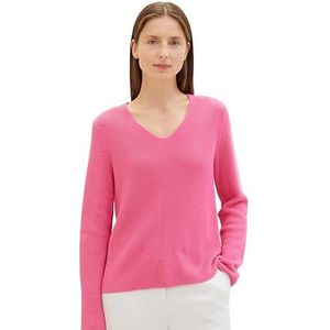 TOM TAILOR Gebreid vest voor dames, 15799 - Carmine Pink, XXS