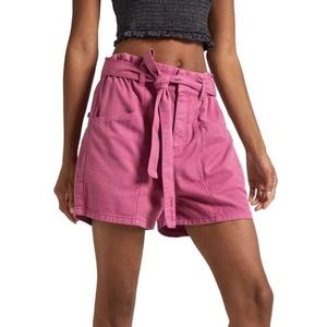 Pepe Jeans Valle Shorts voor dames, roze (Engelse roze roze), S, Roze (Engels Rose Roze), S