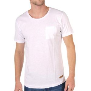 SELECTED HOMME Heren T-shirt Dave ss o-neck NOOS, wit (opt.white), 52 NL/L
