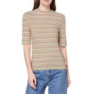 Marc O'Polo Denim T-shirt voor dames, meerkleurig (Multi S10), XS