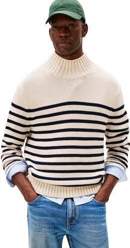 Tommy Hilfiger - BRETON - Gebreide Pullover - Gestreept - Relaxed Fit