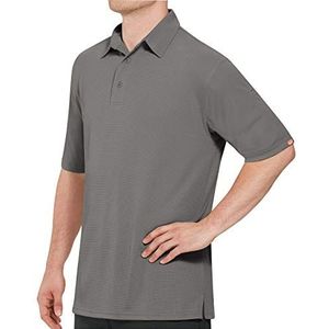 Red Kap Big-Tall Professional Poloshirt voor heren, grijs, 3XL