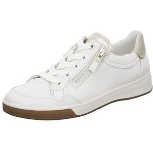 ARA ROM Sneakers voor dames, crème, platina, 38 EU, crème platina, 38 EU