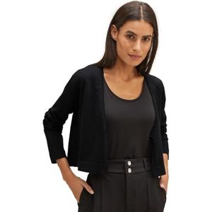 Street One Bolero voor dames, zwart, 42