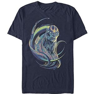 Marvel The Eternals - KRO Colors Unisex Crew neck T-Shirt Navy blue L