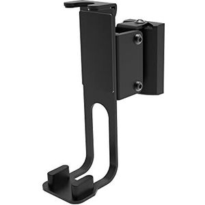 Conecto Speaker wall mount, compatible with Sonos® One, Sonos® One SL, Sonos® Play:1, carrying load max. 3 kg, Black