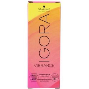 Schwarzkopf Igora Vibrance Permanente haarverf, nr. 6-00, donkerblond, 60 ml, natuurlijk, intensief