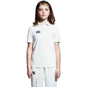 Canterbury Jongens Junior Jongens Cricket Whites Shirt, Cricket White, Leeftijd 14 (XL)