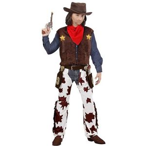 Widmann - Cowboykostuum voor kinderen, westerns, carnavalskostuum kinderen, carnavalskostuum voor kinderen, maat 158