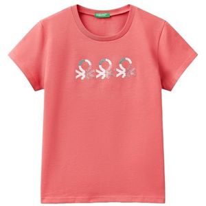 United Colors of Benetton T-shirt, Roze, 130